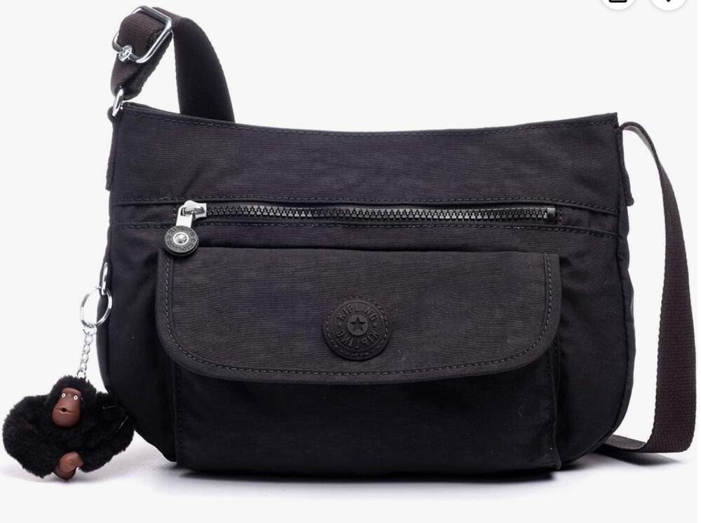 Kipling Women's Syro Crossbody Bag, Organize Accessories, Spacious, Nylon Bag